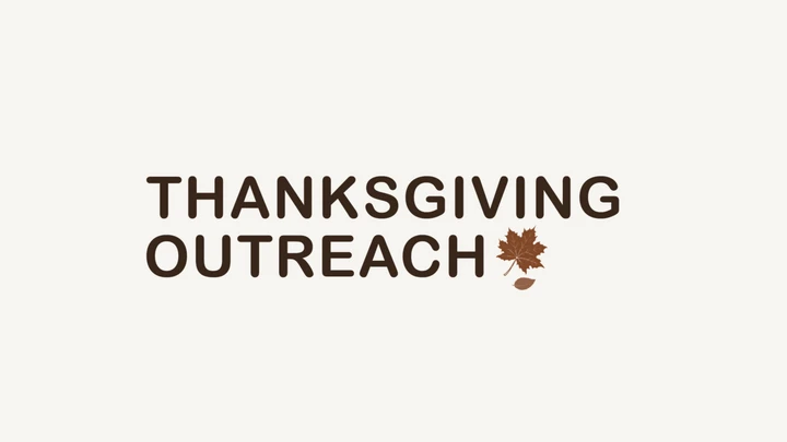 Thanksgiving Outreach